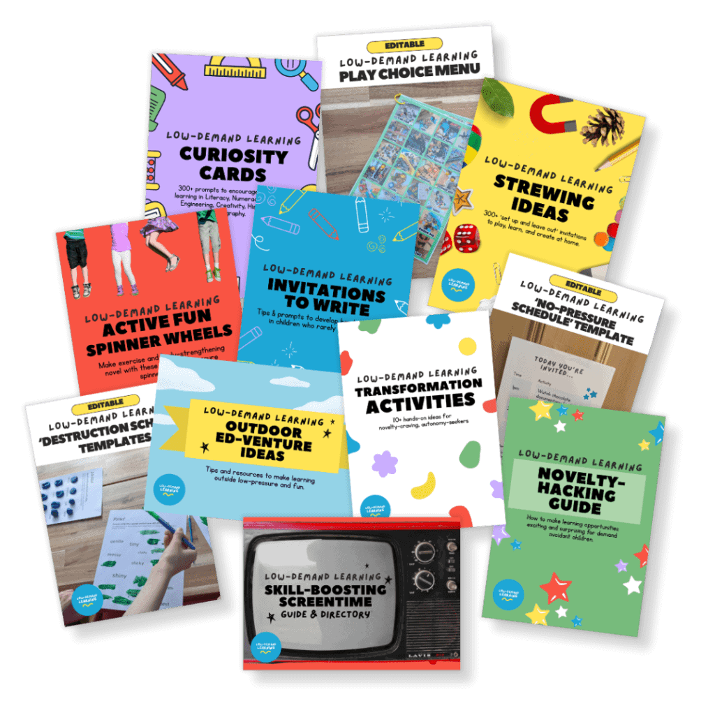 Preview of The Low-Demand Learning Pack